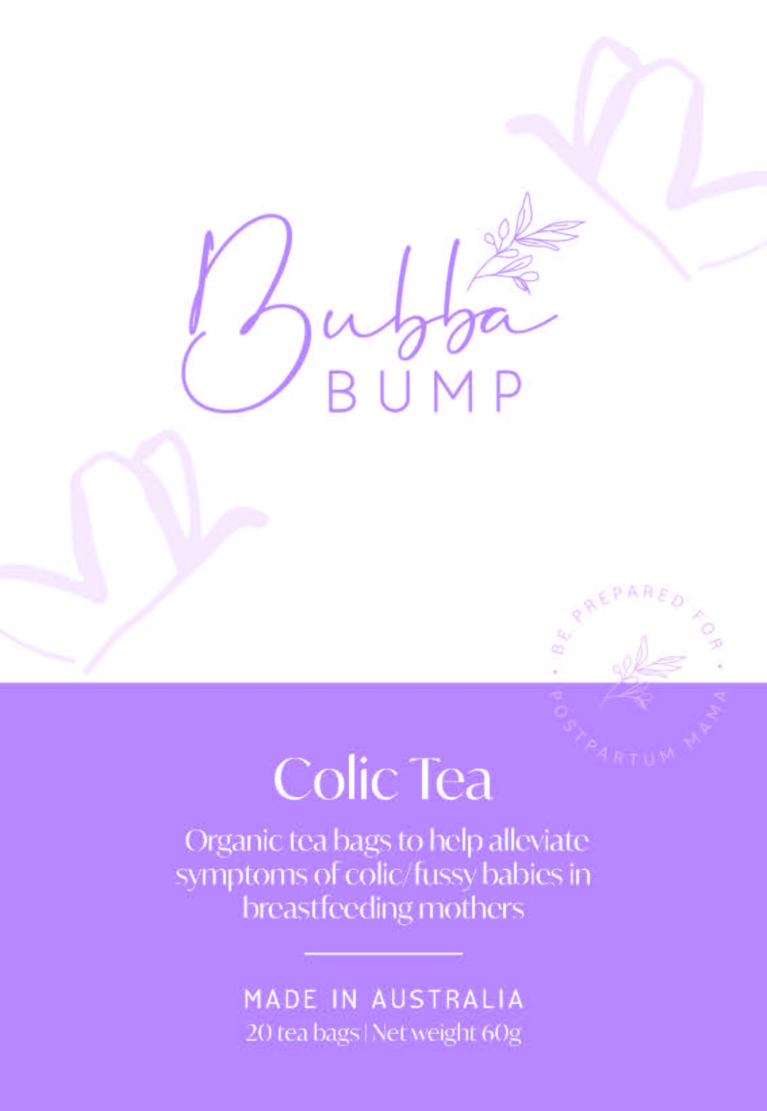 Colic Tea 60g - Bubba Bump
