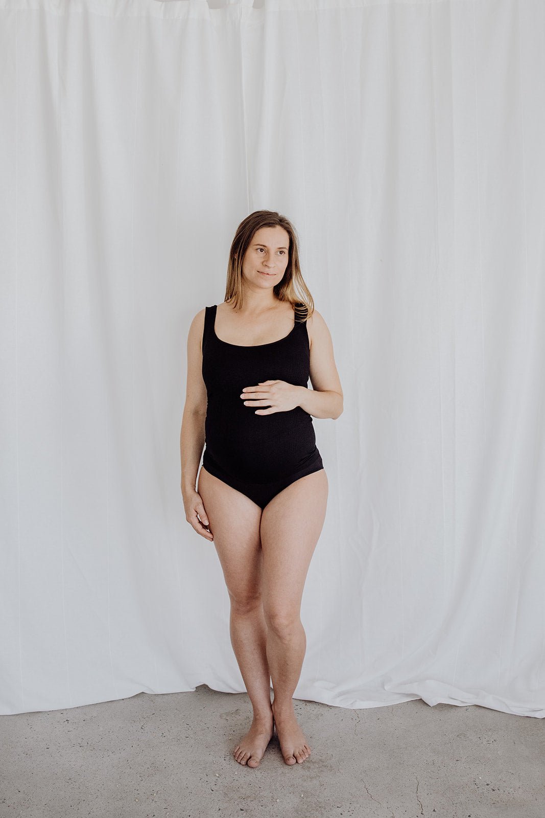 Postpartum Nursing Friendly Support Wear Tank - Bubba Bump