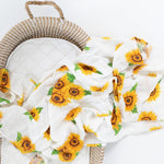 Sunflower Organic Bamboo Muslin Wrap - Bubba Bump