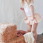 Tansy (Dusty Rose) Bamboo Muslin Wrap - Bubba Bump