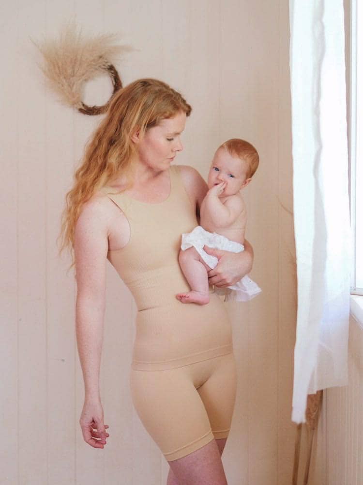 Postpartum Nursing Friendly Support Wear Tank - Bubba Bump