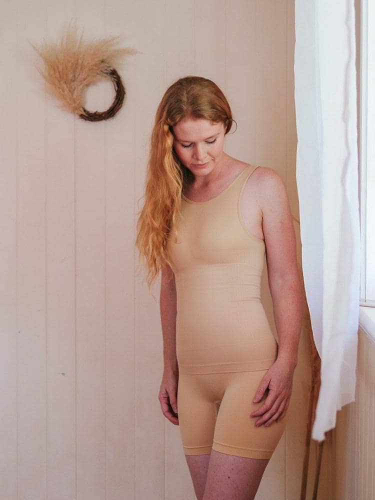 Postpartum Nursing Friendly Support Wear Tank - Bubba Bump