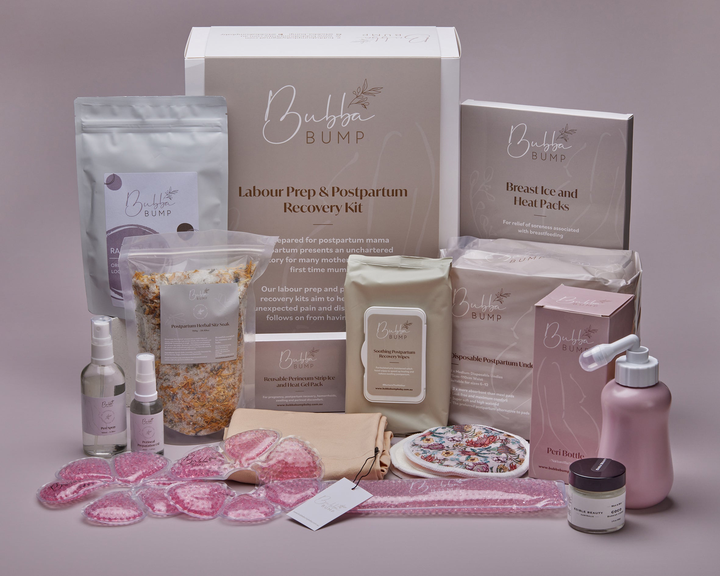  Mama & Wish Postpartum Recovery Kit - Includes Peri Bottle,  Comfy Garments & Essentials for Women After Birth : Health & Household