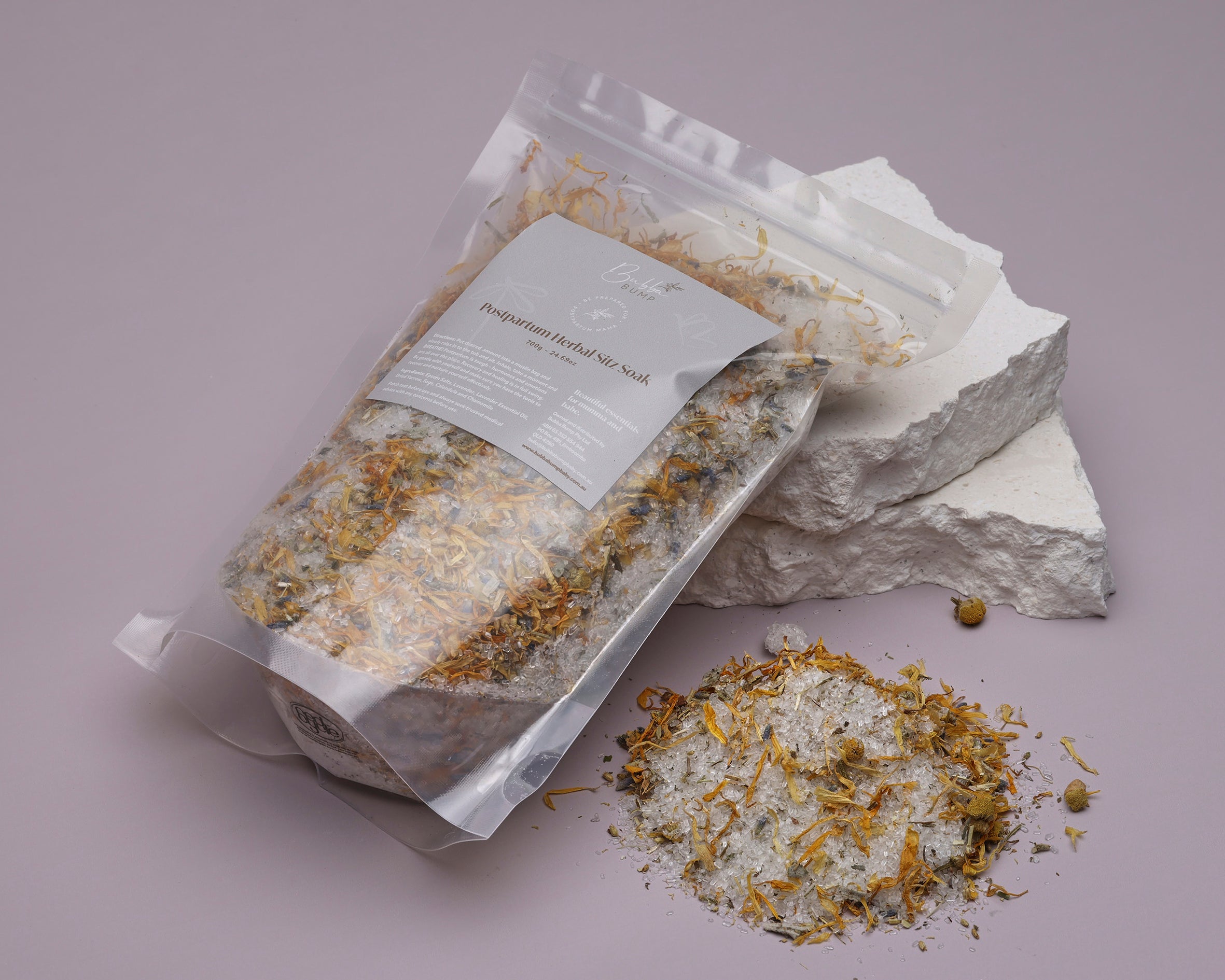 Sitz Soak 700g + Bath Bundle - Bubba Bump