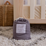 Storm Fitted Organic Cot Sheet - Bubba Bump