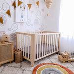 Storm Fitted Organic Cot Sheet - Bubba Bump