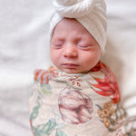Secret Garden Bamboo Muslin Wrap - Bubba Bump
