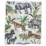 Safari Bamboo Muslin Wrap - Bubba Bump