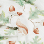Woodland Bamboo Muslin Wrap - Bubba Bump