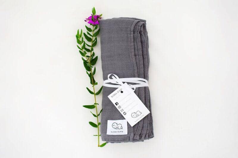 Dusk Bamboo Muslin Wrap - Bubba Bump