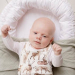 Sage Bamboo Muslin Wrap - Bubba Bump
