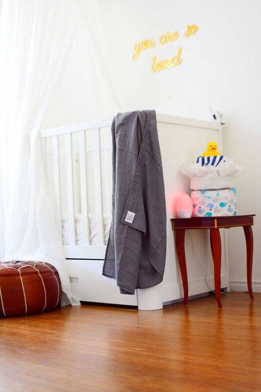 Dusk Bamboo Muslin Wrap - Bubba Bump