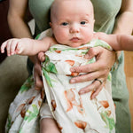 Woodland Bamboo Muslin Wrap - Bubba Bump