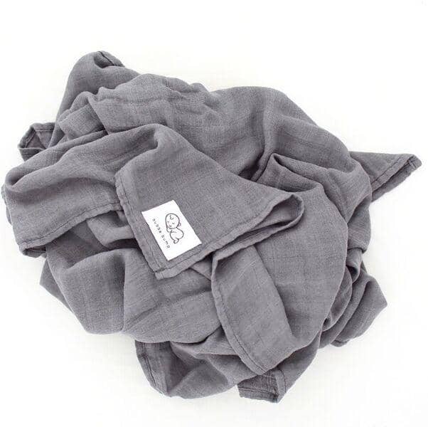 Dusk Bamboo Muslin Wrap - Bubba Bump