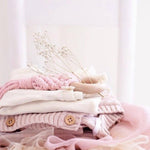 Dusty Pink Macrame Teether - Bubba Bump