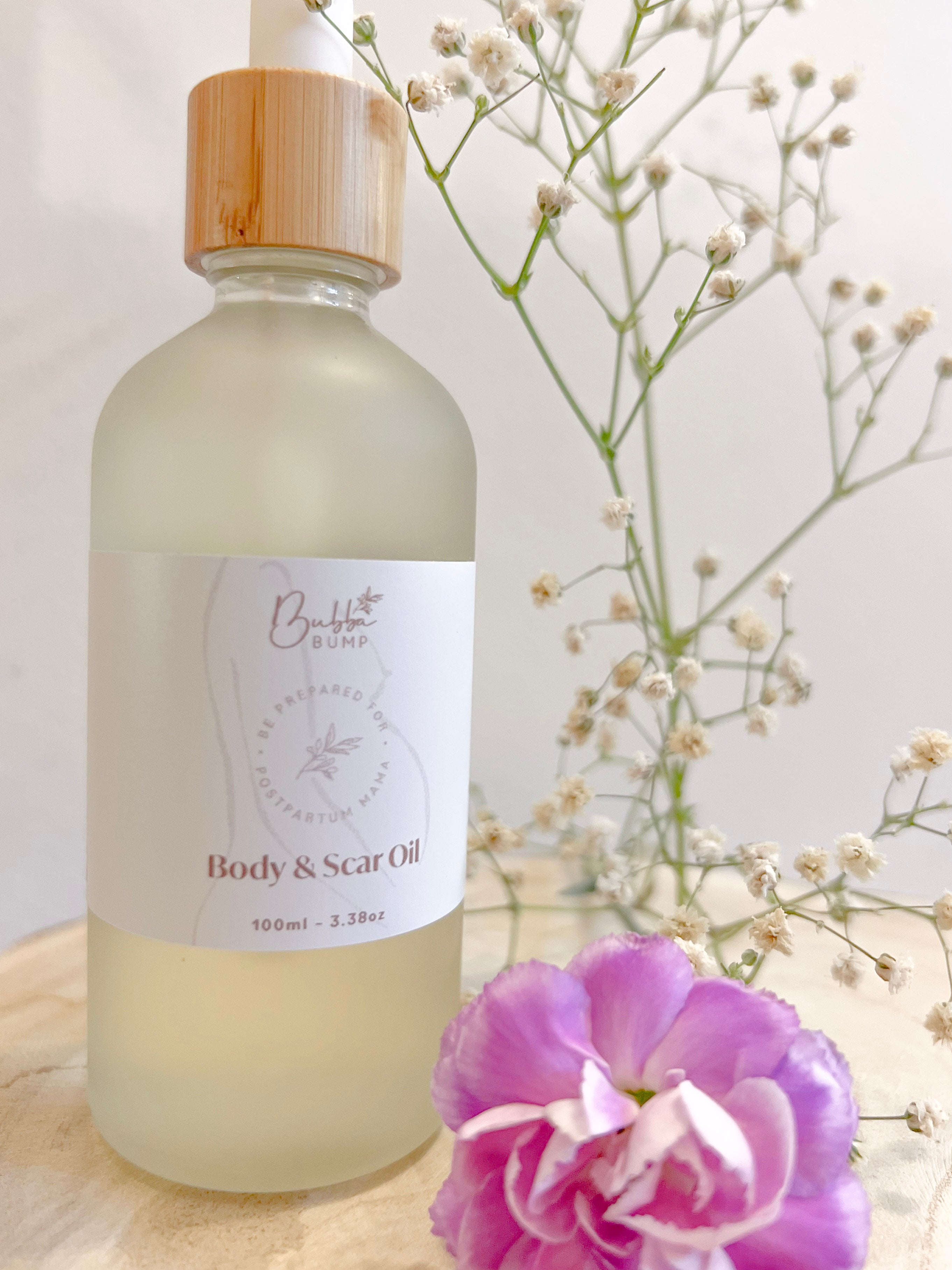 Skin and Scar Oil for Stretch Marks + More 100ml - Bubba Bump