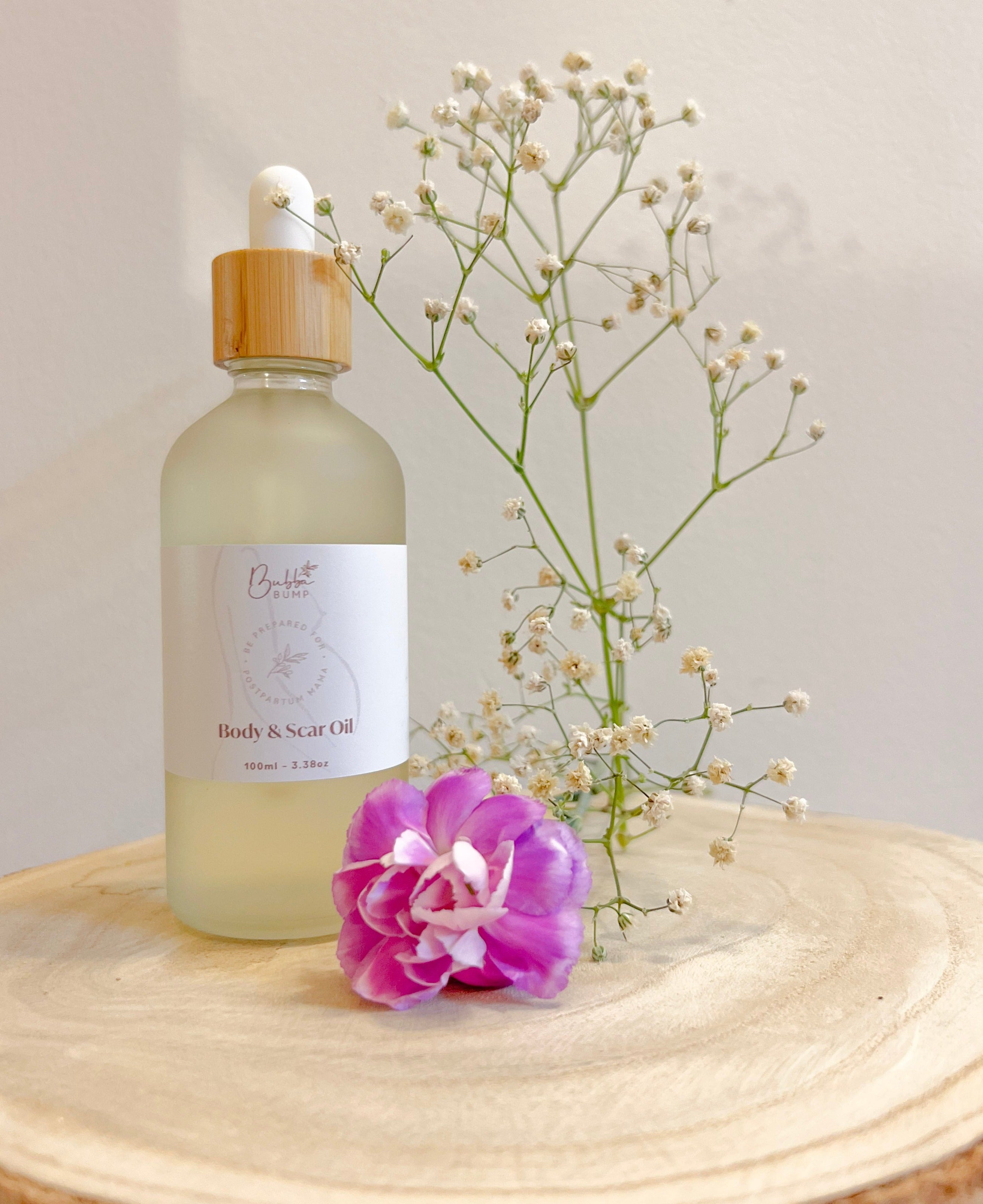 Skin and Scar Oil for Stretch Marks + More 100ml - Bubba Bump