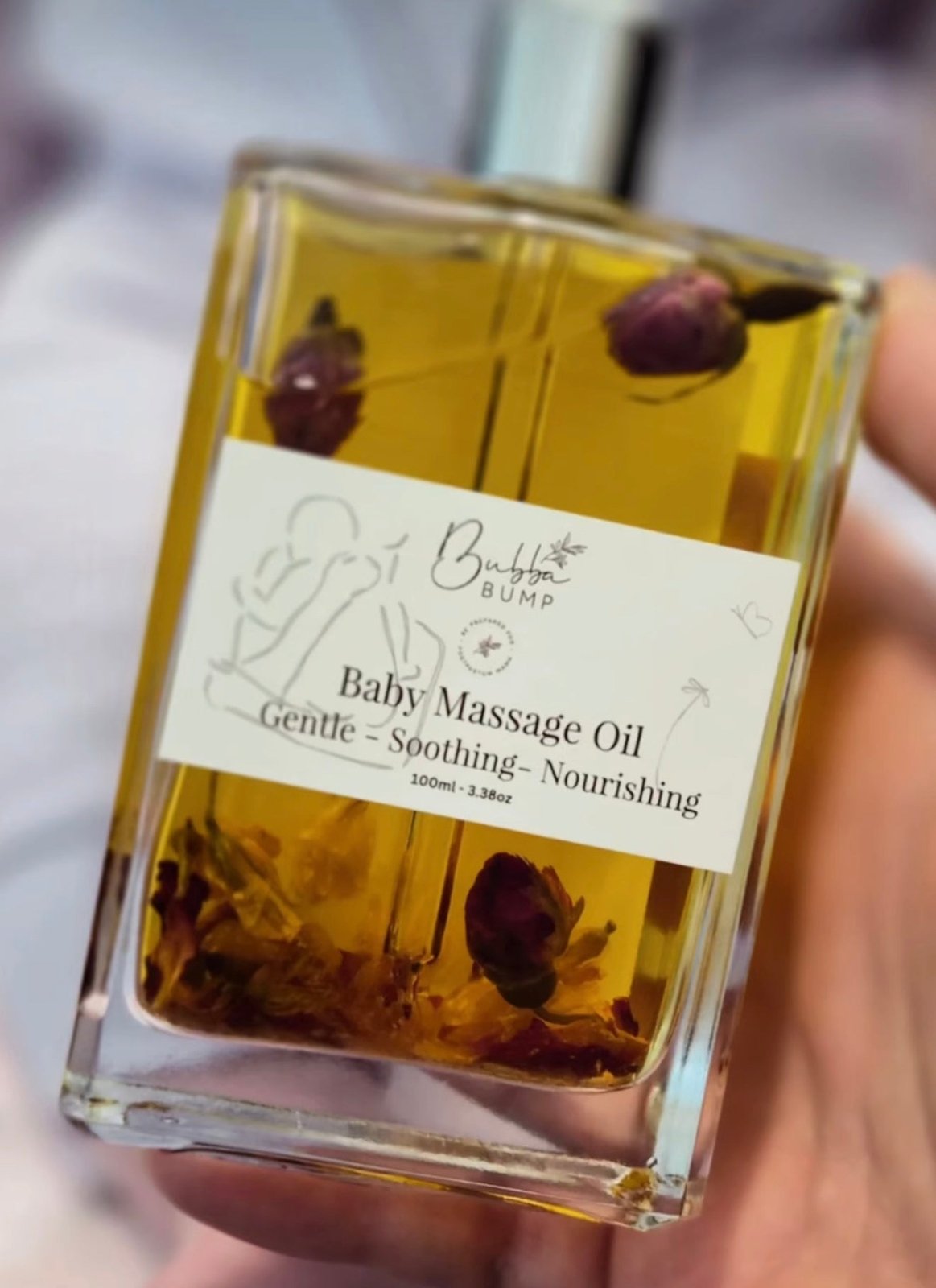 Baby Massage Oil 100ml - Bubba Bump