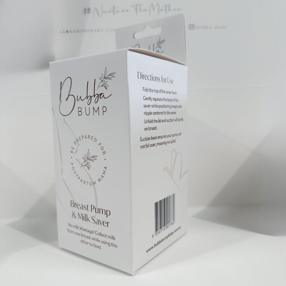 Breast Pump/ Milk Saver - Bubba Bump