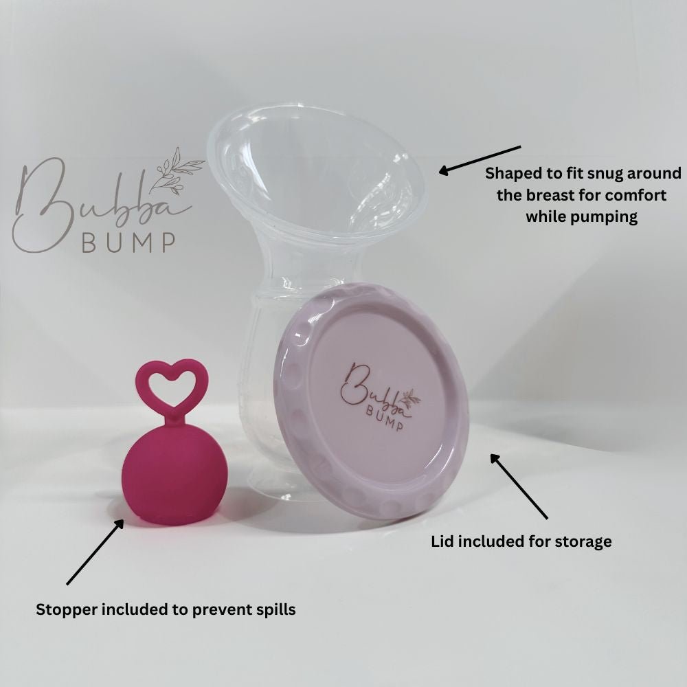 Breast Pump/ Milk Saver - Bubba Bump