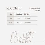 Pregnancy + Postpartum Compression Socks - Bubba Bump