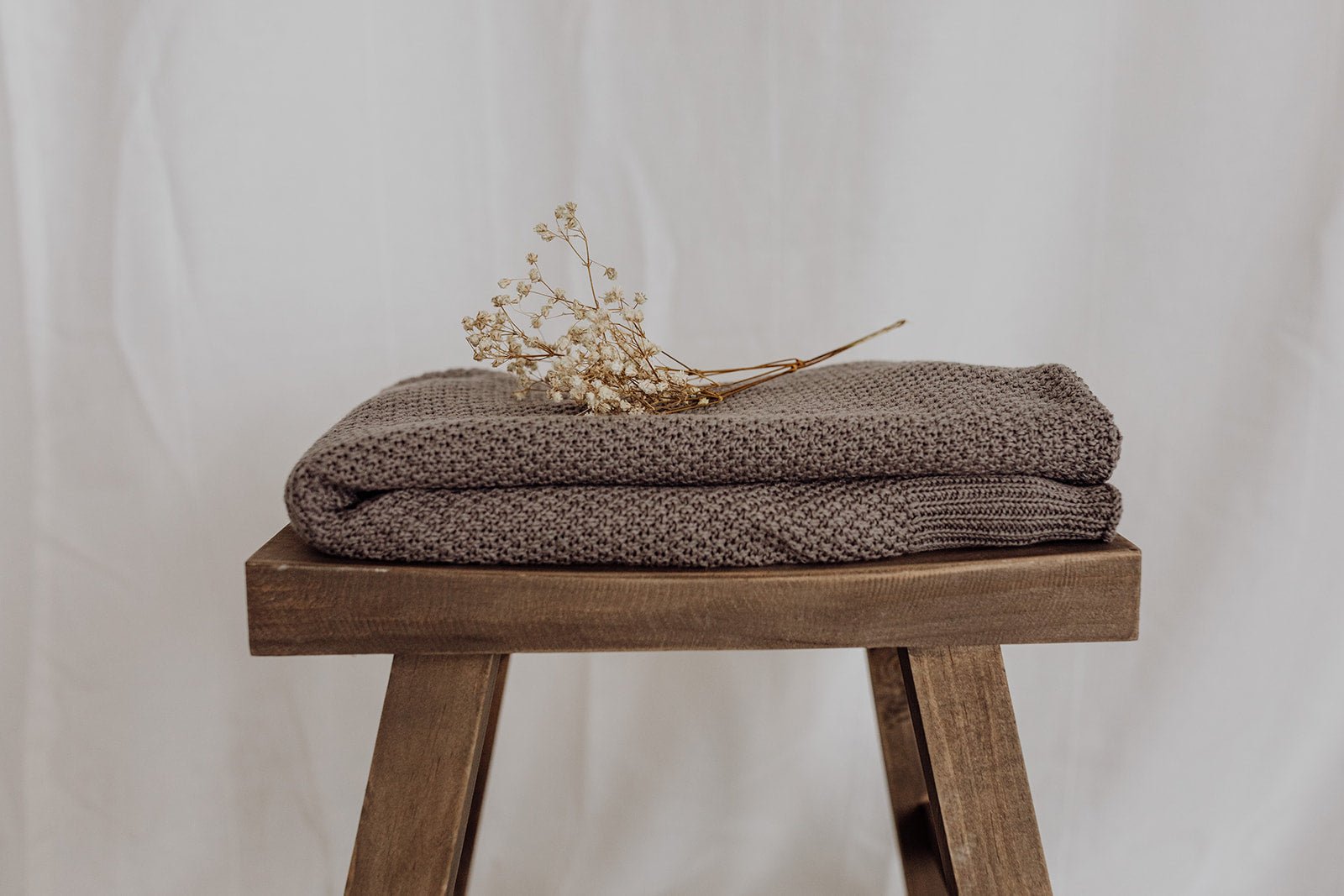 Storm Winter Knit Blanket - Bubba Bump