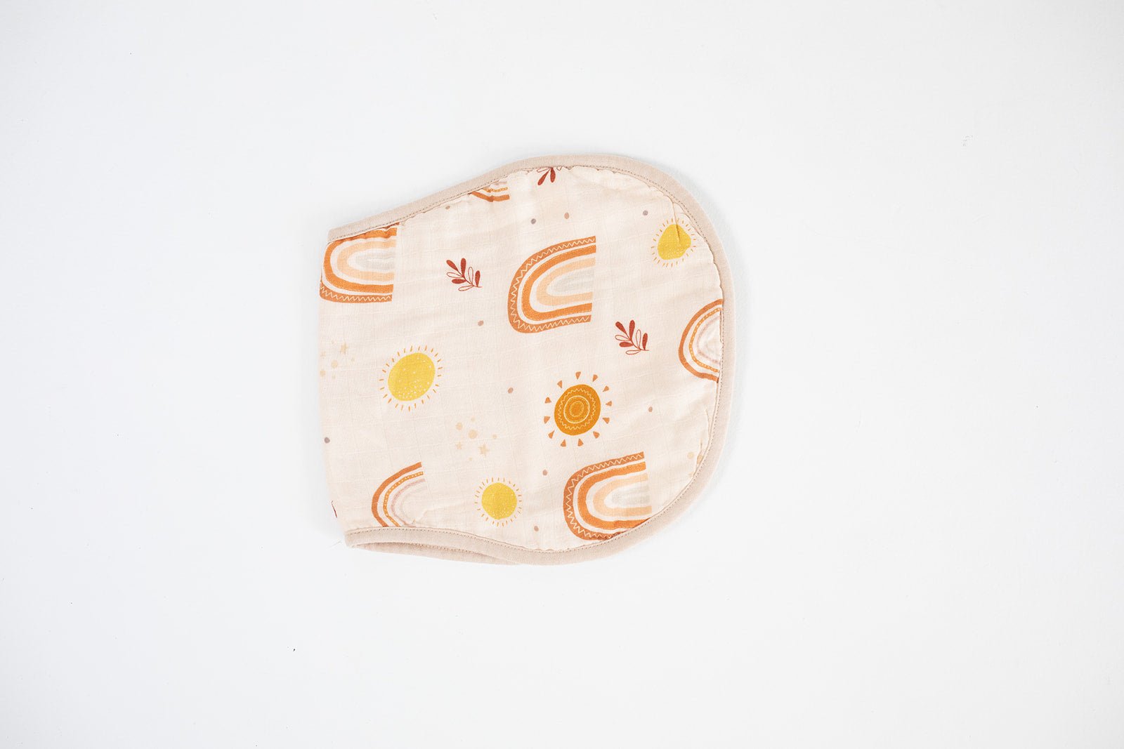 Buy wholesale Muslin Square Baby Burp Cloth Smiley