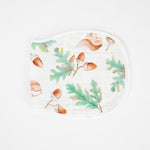 Woodland Organic Baby Burp Cloth - Bubba Bump