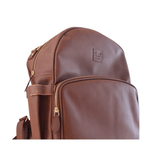 Tan Backpack Change Bag - Bubba Bump