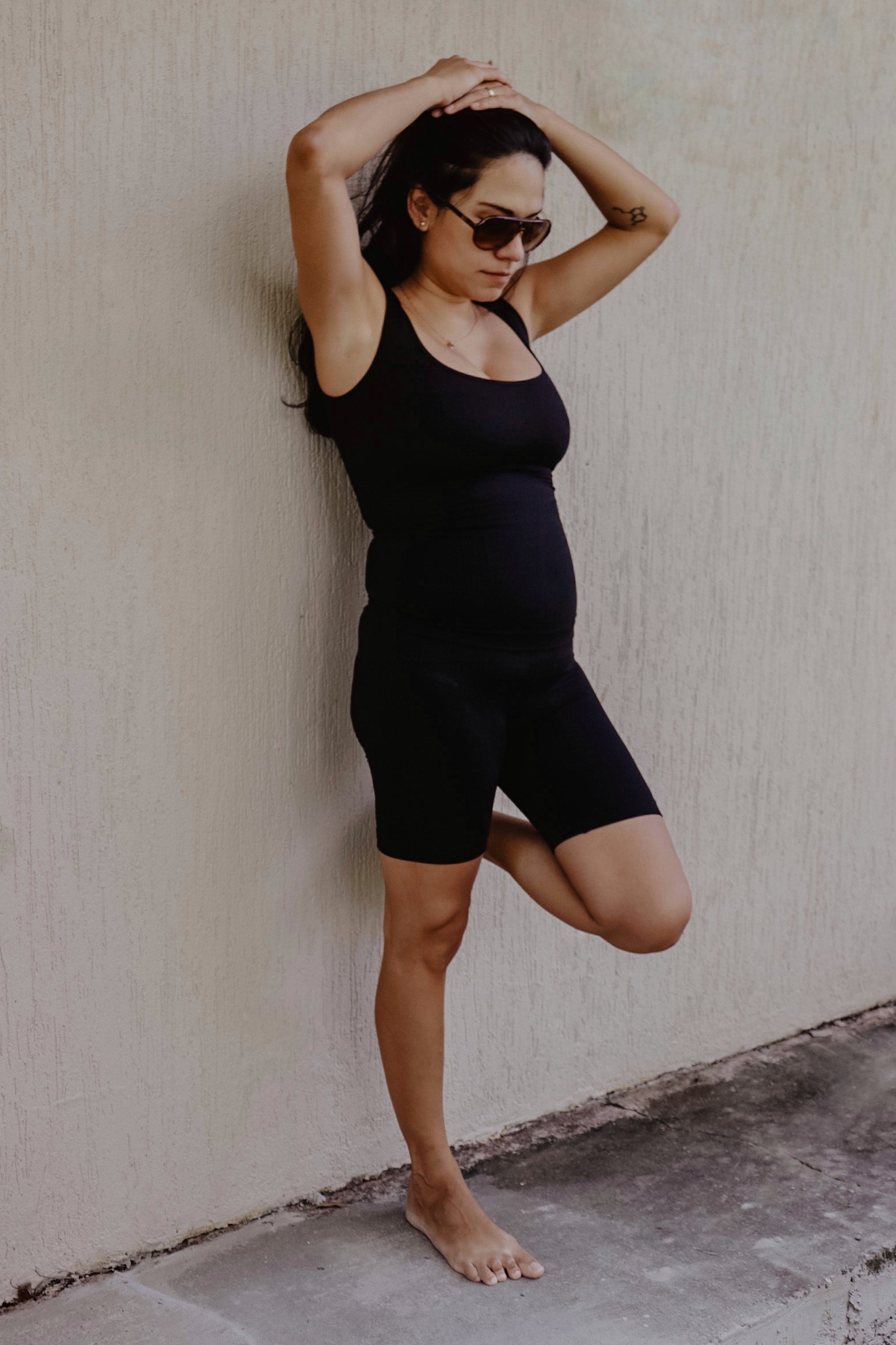 Postpartum Support wear Shorts and Tank Combo - Bubba Bump