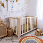 Olive Fitted Organic Cot Sheet - Bubba Bump