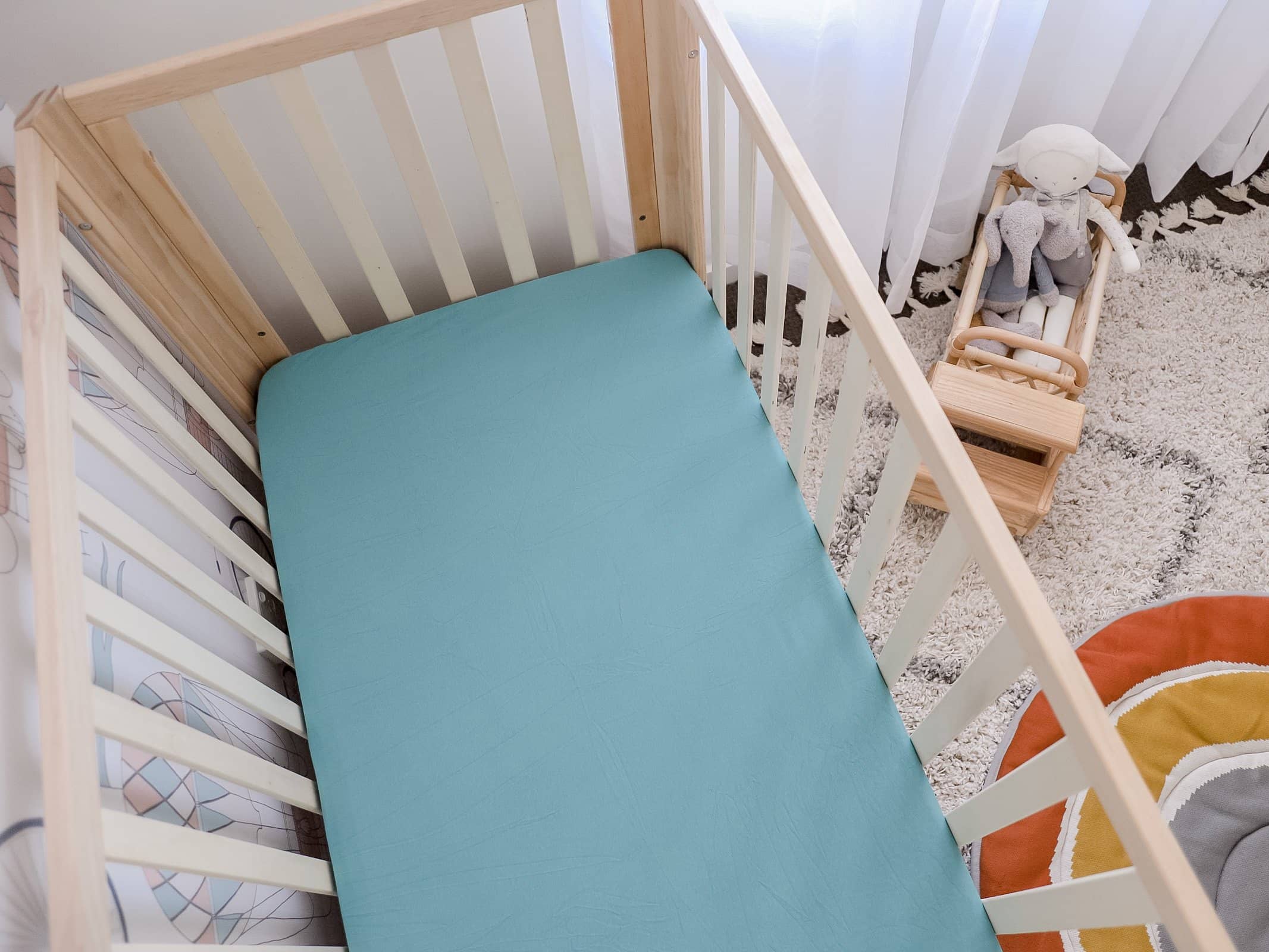 Duck egg clearance cot bedding