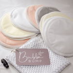 Organic Bamboo Reusable Breast Pads (7 pairs) - Bubba Bump