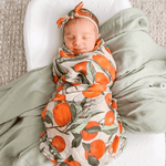 Clementine Bamboo Muslin Wrap - Bubba Bump