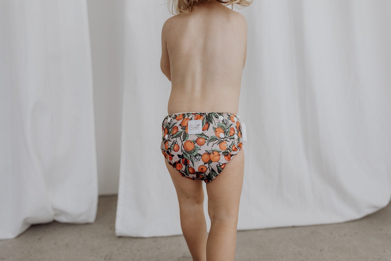 Baby Swim Nappy - Clementine - Bubba Bump