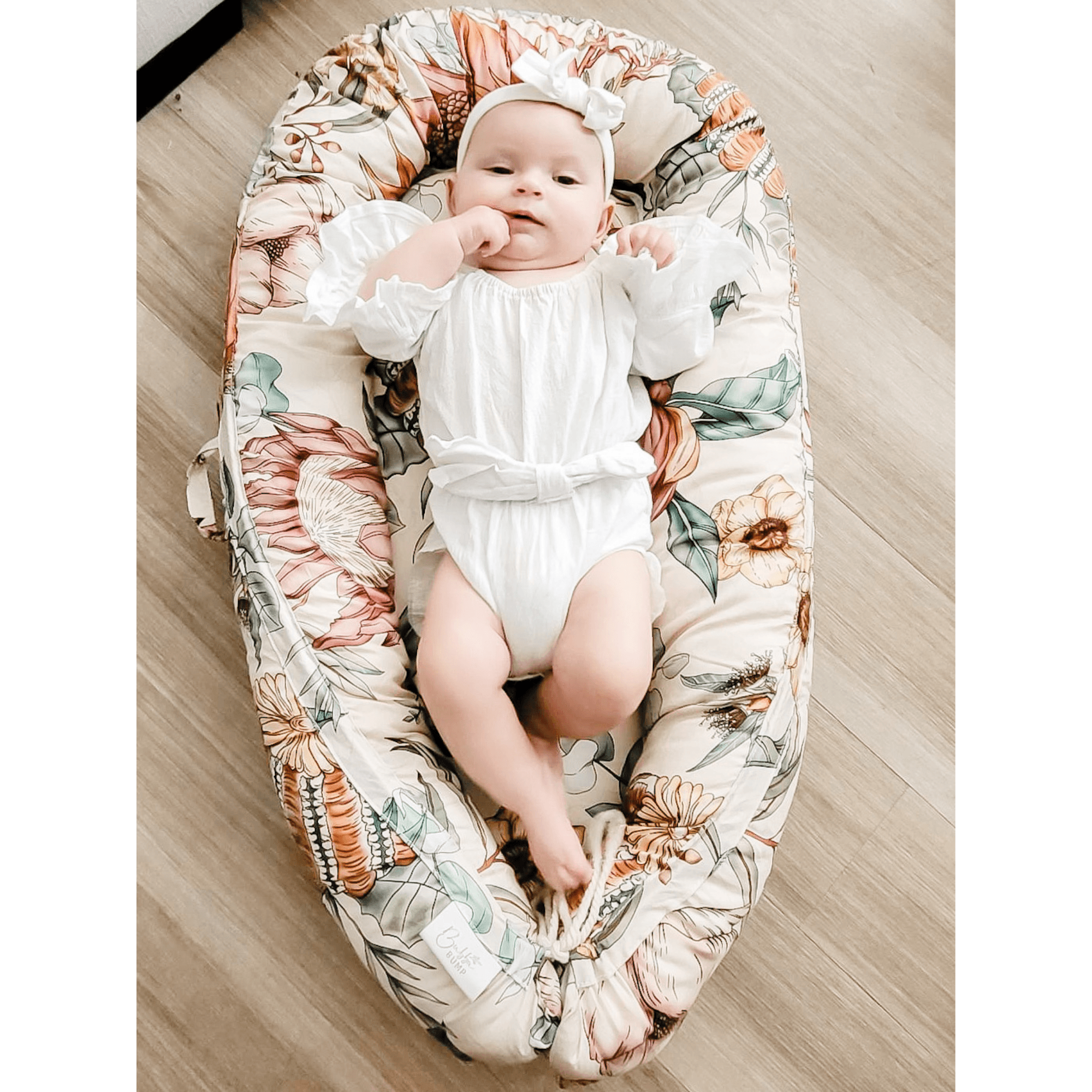 Secret Garden Organic Baby Lounge - Bubba Bump