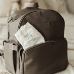 Slate Backpack Change Bag - Bubba Bump