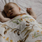 Gumnut Bamboo Muslin Wrap - Bubba Bump
