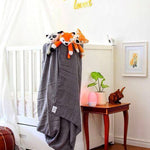 Dusk Bamboo Muslin Wrap - Bubba Bump