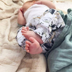 Sea Mist Bamboo Muslin Wrap - Bubba Bump
