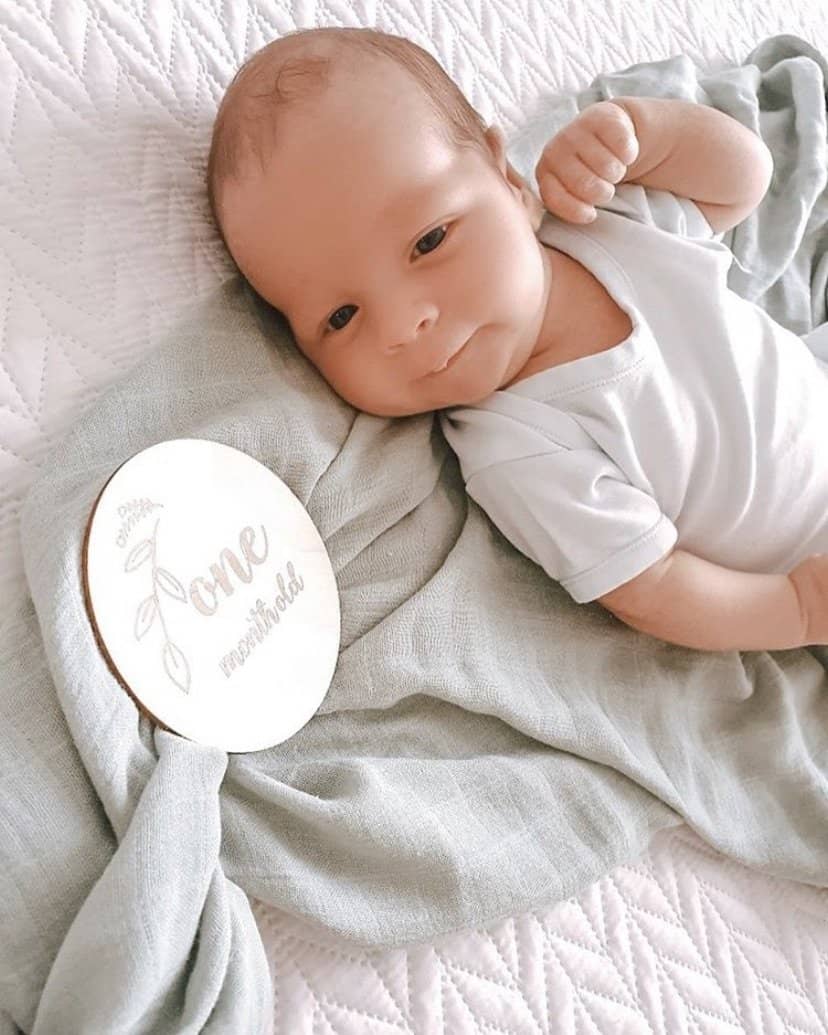 Fawn Bamboo Muslin Wrap - Bubba Bump