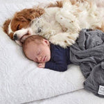 Dusk Bamboo Muslin Wrap - Bubba Bump