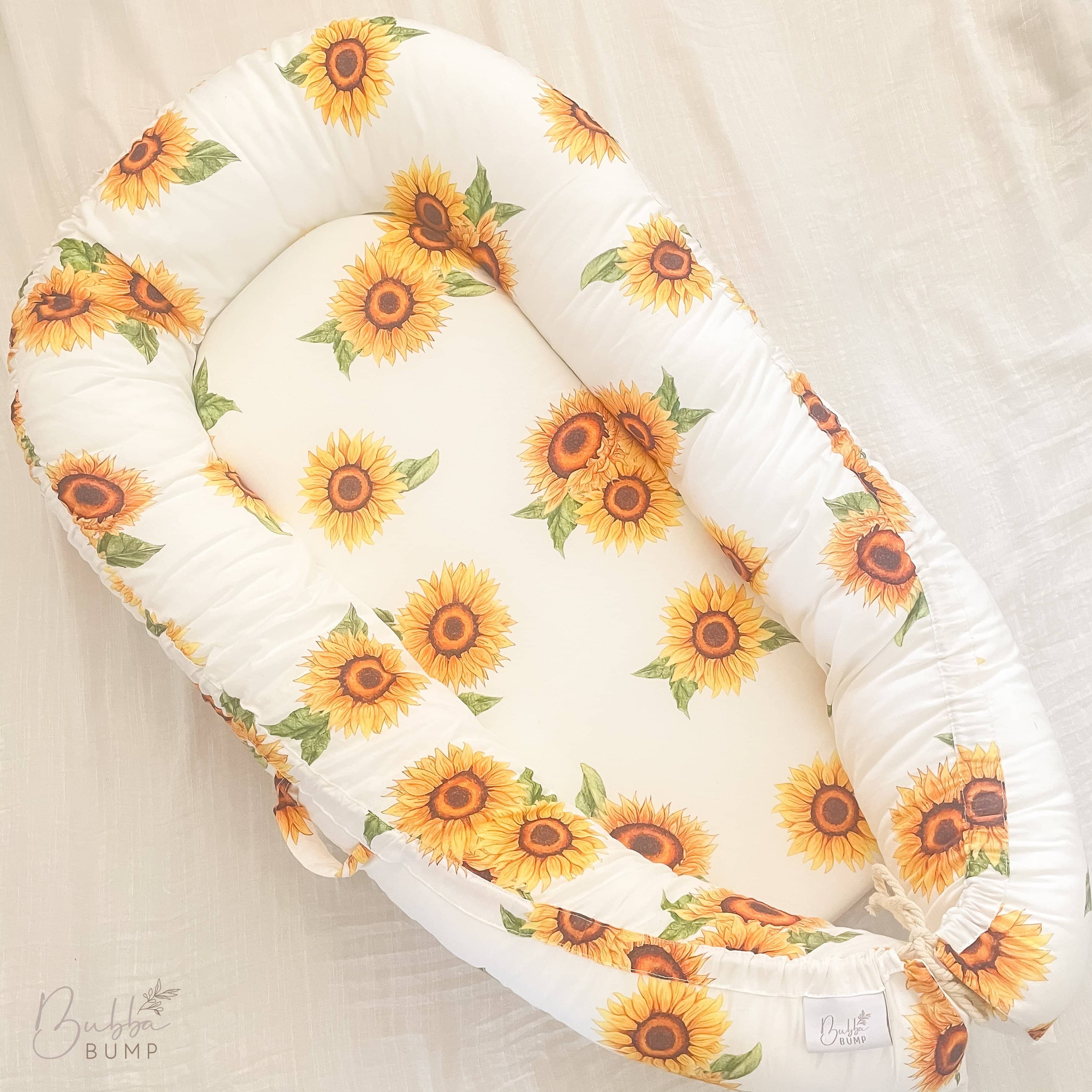 Sunflower Organic Baby Lounge **PREORDER** - Bubba Bump