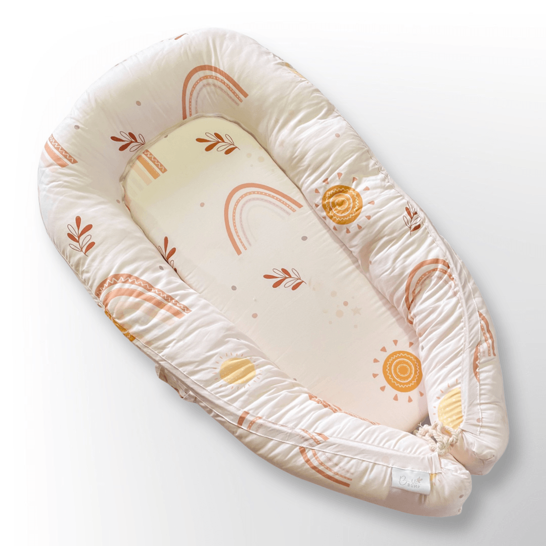 Rainbow Organic Baby Lounge - Bubba Bump