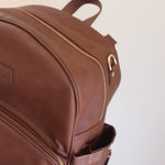 Tan Backpack Change Bag - Bubba Bump