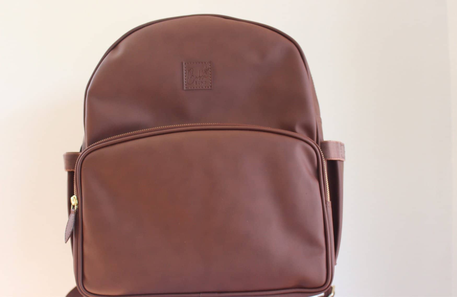 Tan Backpack Change Bag - Bubba Bump