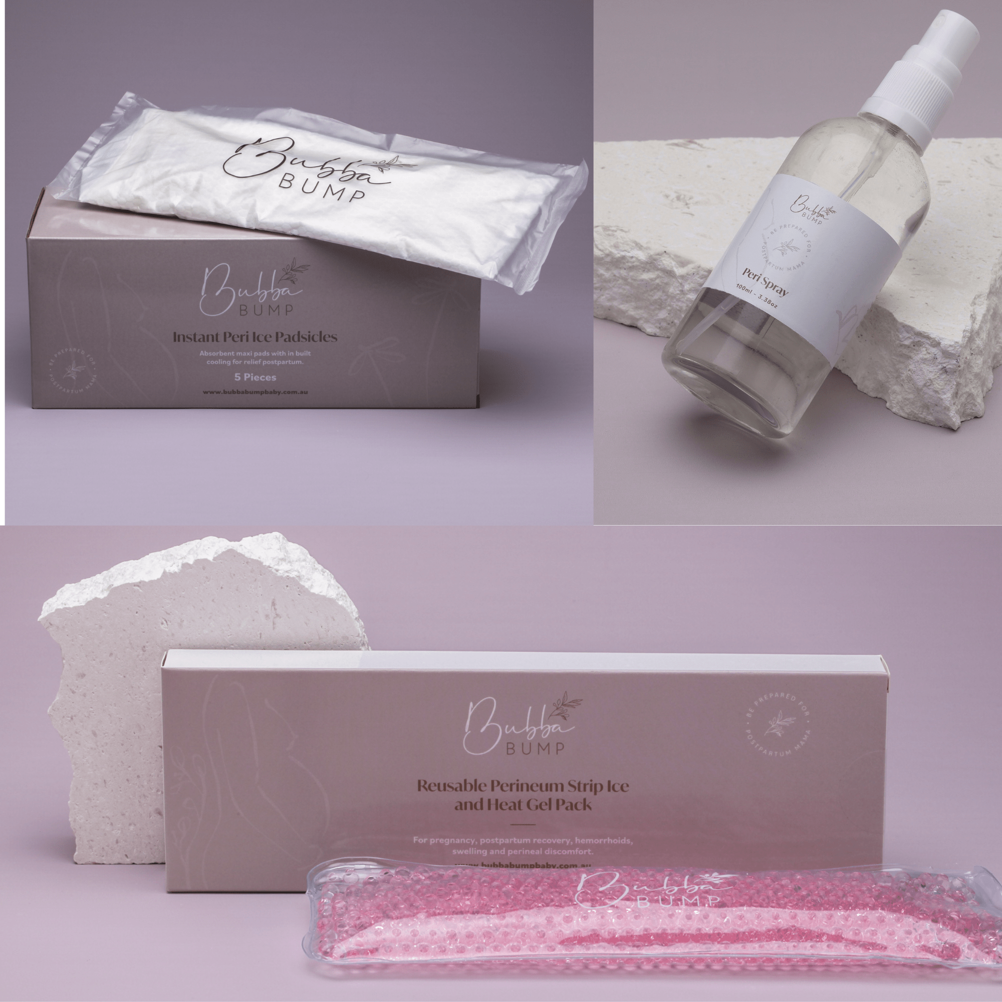 Labour Prep & Postpartum Recovery Kits Australia | Bubba Bump Baby