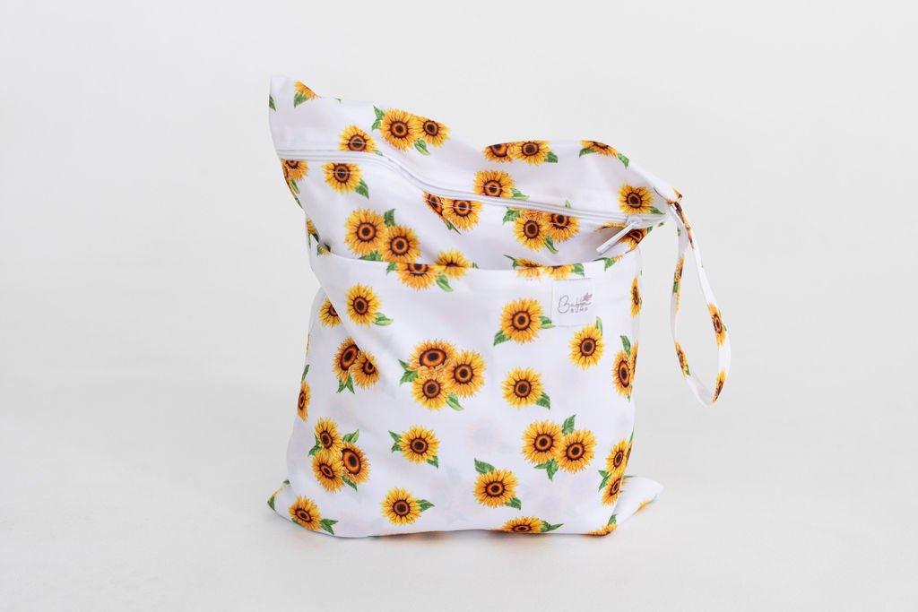 Reusable Wet Bag Sunflower - Bubba Bump
