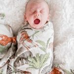 Safari Bamboo Muslin Wrap - Bubba Bump